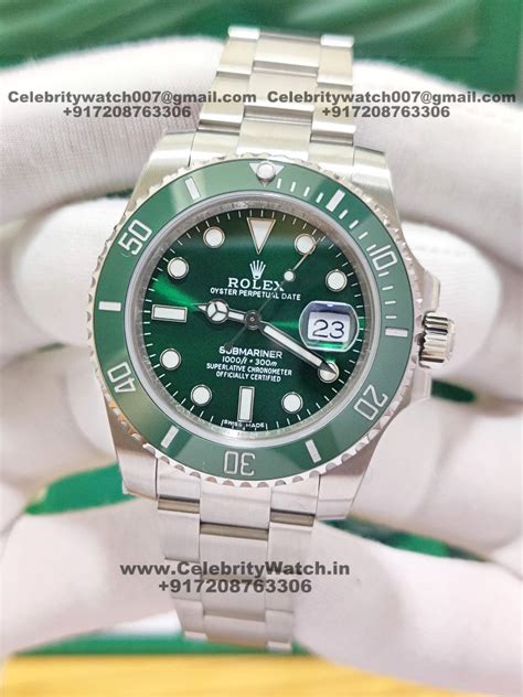 celebrity rolex hulk|Hulk Rolex for sale.